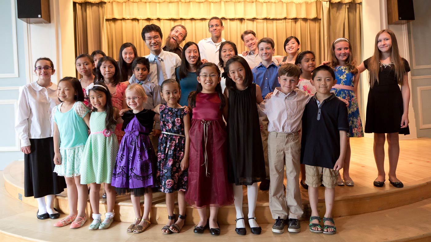 Akira and Julienne Ikegami - Recital group photo